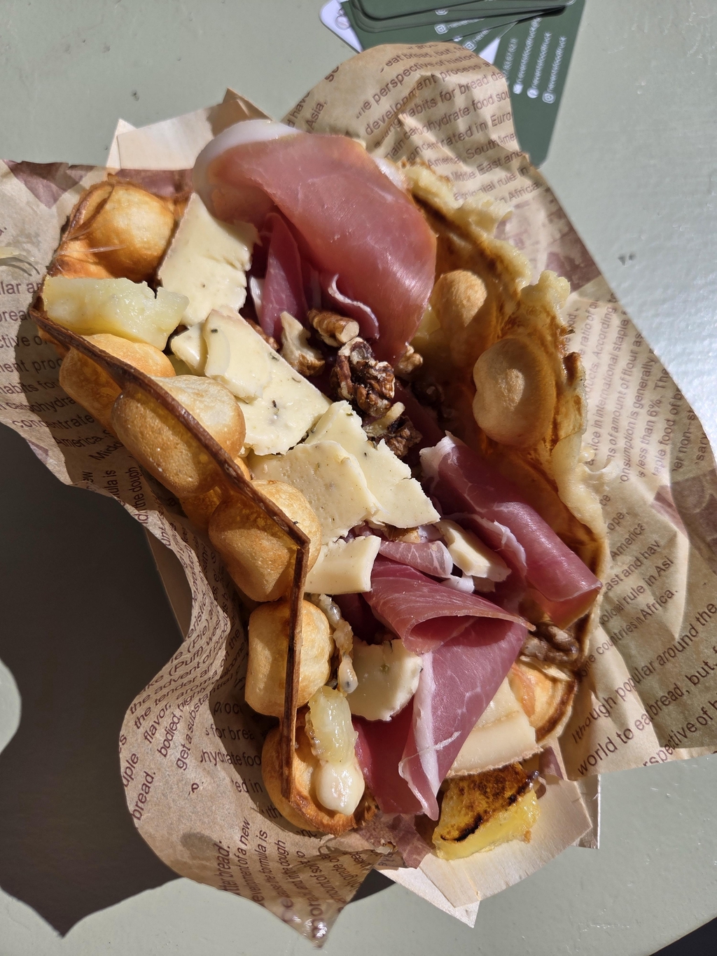 N event's food truck menus prestations vaucluse restauration évènement mariage baptêmes provence gaufres