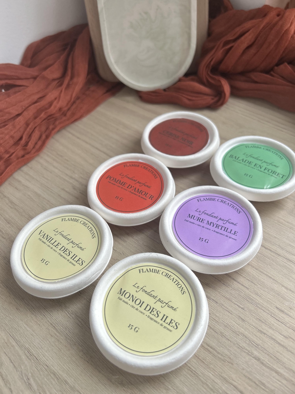 Craquez pour les fondants parfumés 