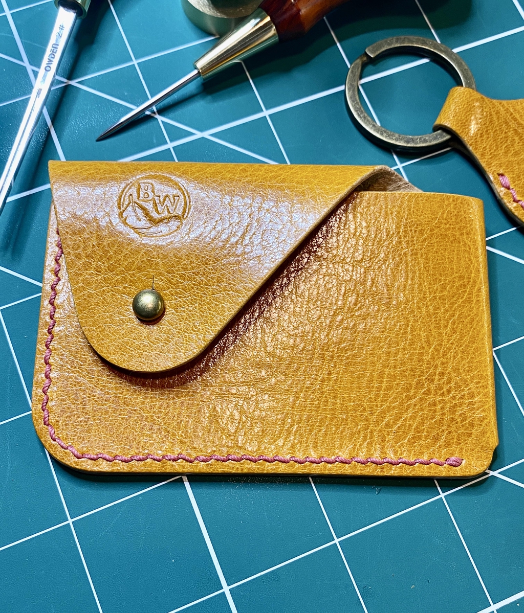 Background photo showing a close up of our tumbled Honey 'Dalry' Card Holder.

Headline reads: "Enter Code 'EasterLAUNCH2026' AT THE CHECKOUT AND GET 10% OFF!"
Text reads: "(Orders over £20)"