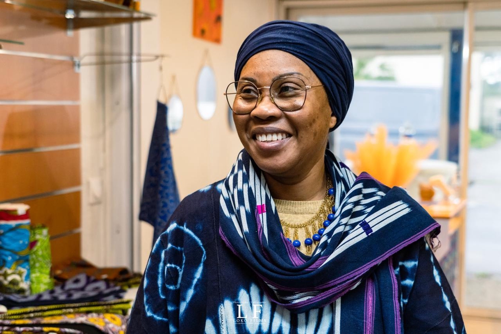 Patricia David propose des vêtements ethniques uniques. Ils sont confectionnés en Côte d’Ivoire par son amie soeur, qui donne vie aux créations originales imaginées en France 