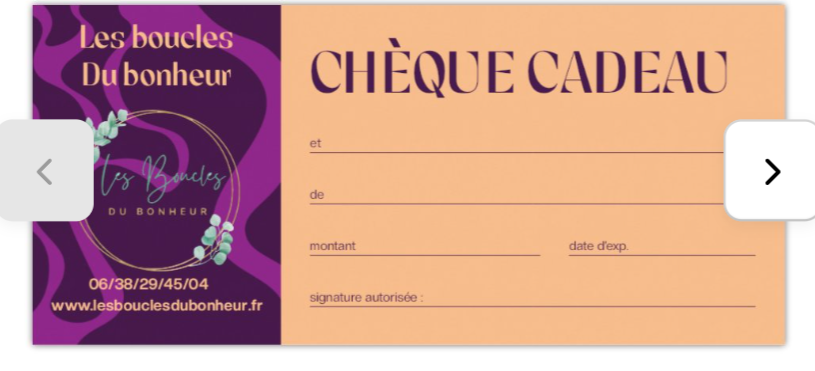 Chèque cadeau