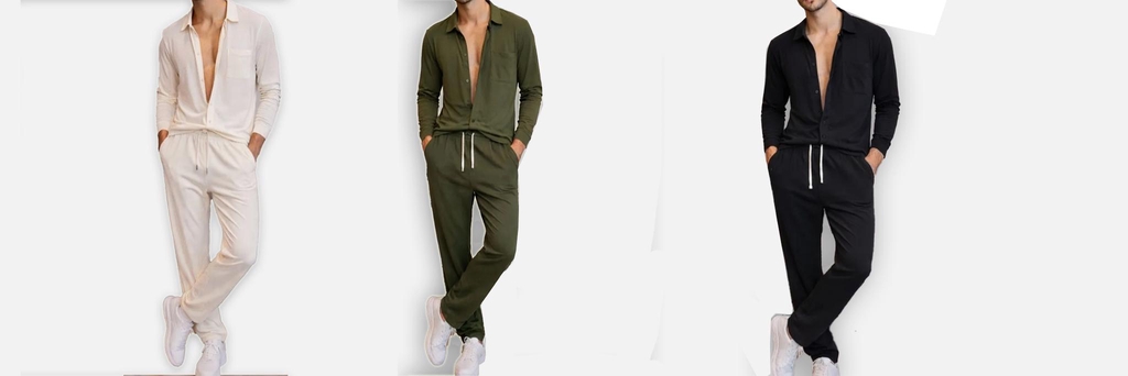 coordinato set tuta uomo primavera estate