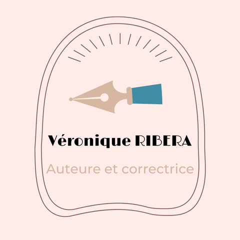 Logo - Véronique Ribera, auteure et correctrice - Retour à l'accueil.