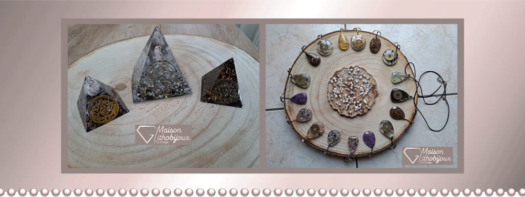 Création d'orgonites fait main