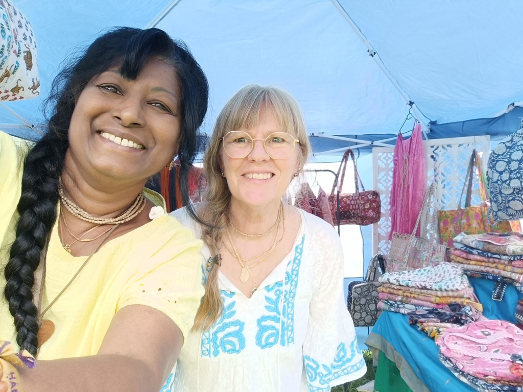 Nirmala et Valérie, c'est Le Clin d'Oeil de Krishna