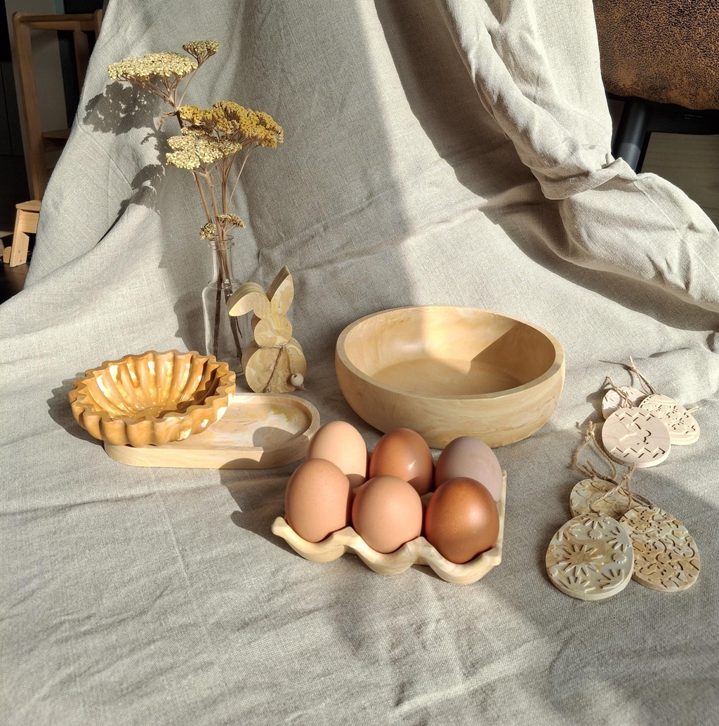 Coquille d'oeufs,collection exclusive pour Pâques.