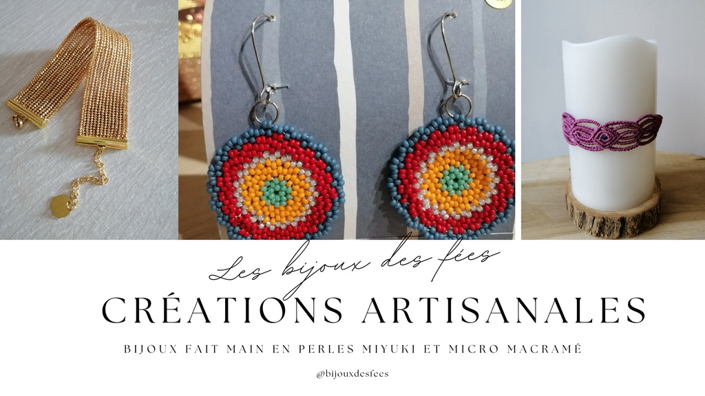 Créatrice de bijoux artisanale en perles Miyuki Délica