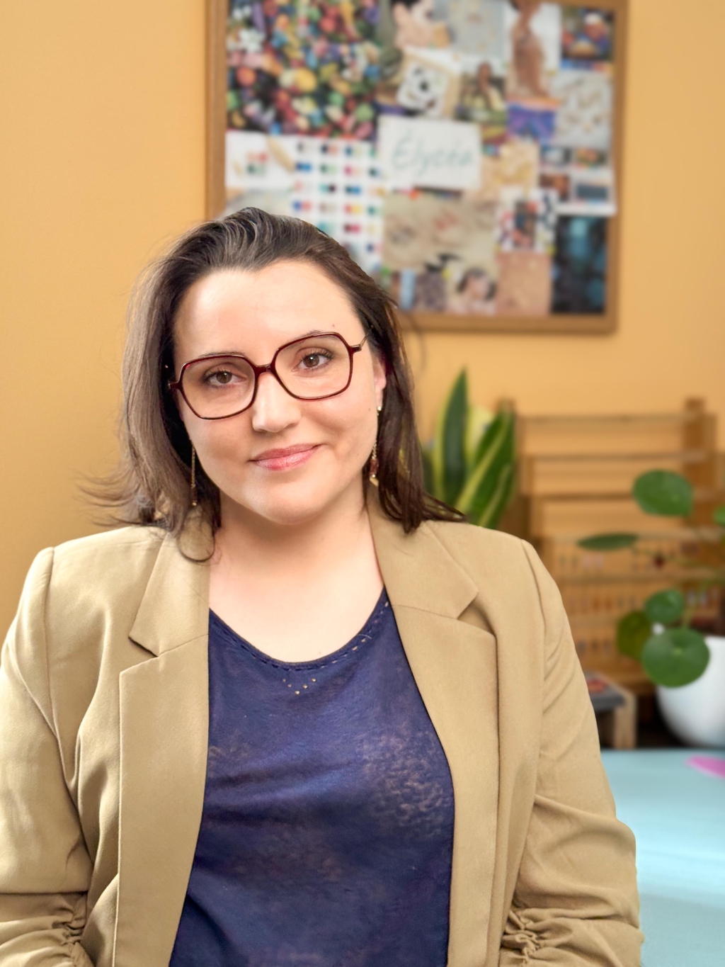 Caroline créatrice de la marque Élycéa