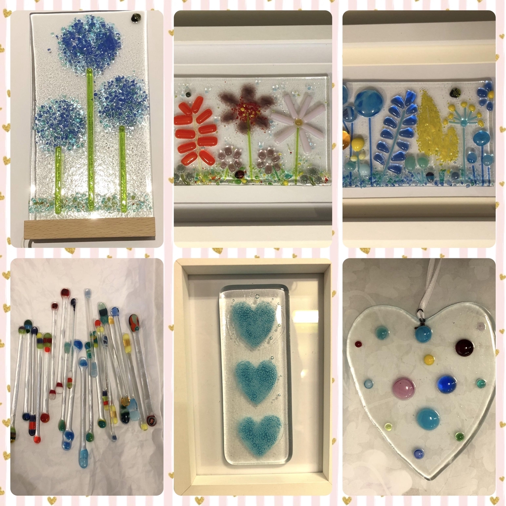 Welcome to my shop. 
I am Erica Waterer and I love working with glass. 
Please have a look around and see if anything takes your interest.