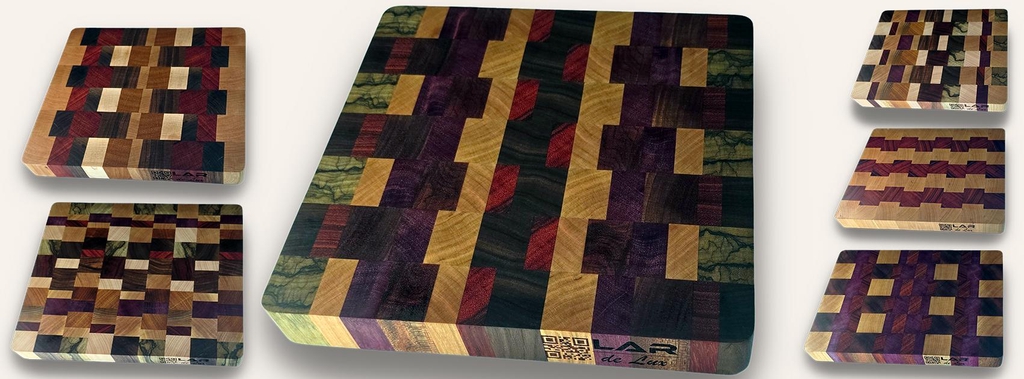 LAR de LUX Luksusowa sztorcowa deska do krojenia