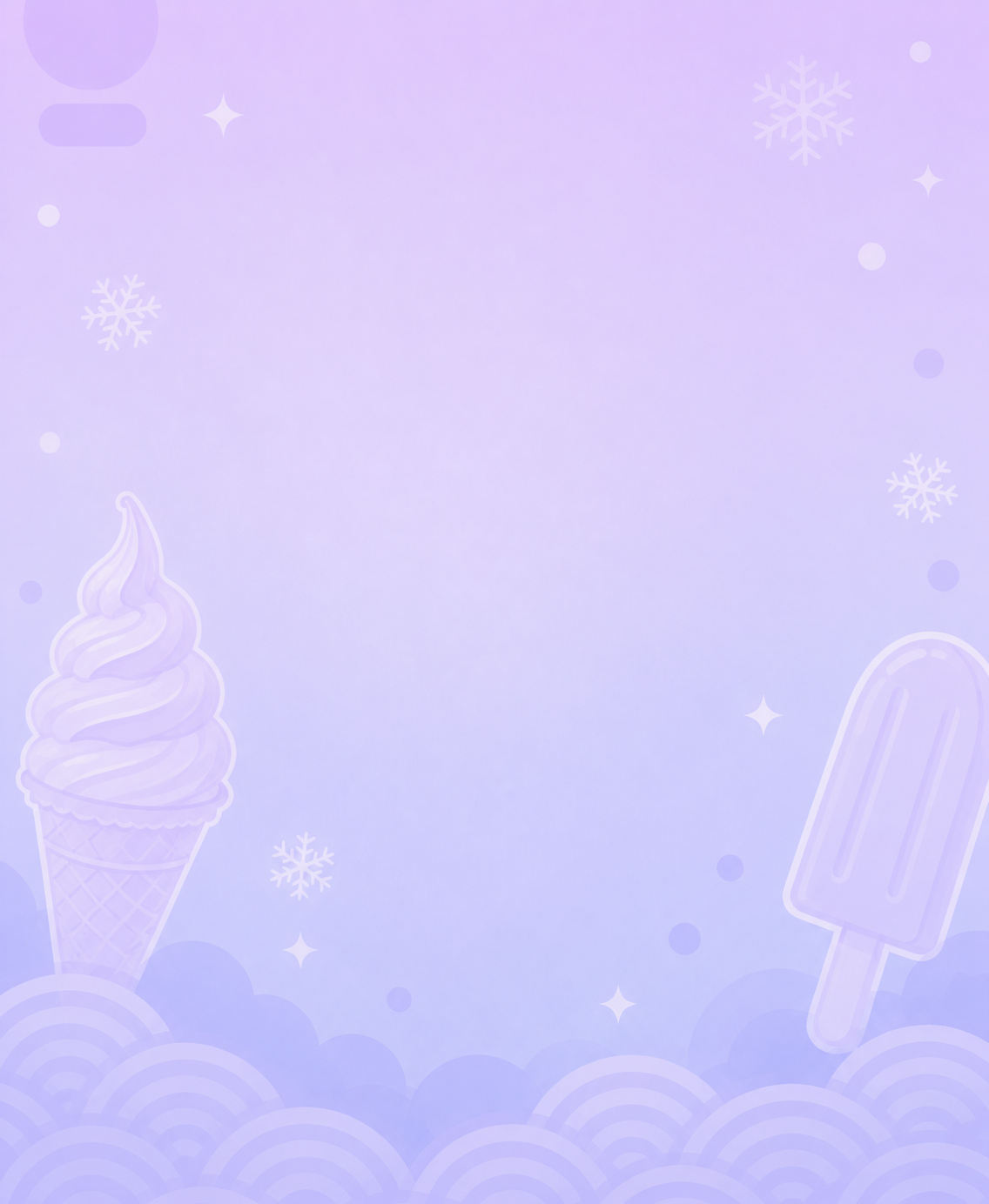 🍦 Glaces