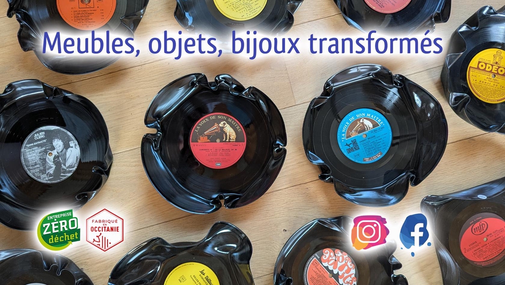 Boutique de meubles, objets déco et bijoux originaux eco-responsable. Petit mobilier revalorisé,  décoration d’intérieur upcyclé, bijoux surcyclés. Des pièces uniques et rares.  De l'artisanat durable. Une réponse nécessaire aux dérives de la fast-fashion qui consiste à détourner les objets avant de songer à les jeter. Préserver et donner une seconde vie, un geste écologique et engagé qui m'a value le "Label Zero Déchet".  L’upcycling respecte la matière d’origine et la valorise.
Cela permet de réduire les déchets tout en célébrant le savoir-faire d’autrefois. Chaque pièce est faite main dans mon atelier à Sète.  Label "Fabriqué" en Occitanie".