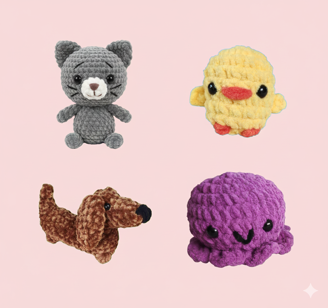 Personnages Crochet Amigurumis