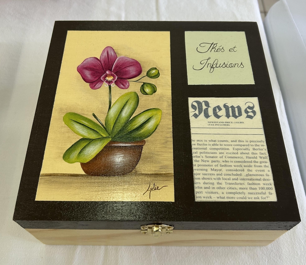 Grandes boîtes à thé 