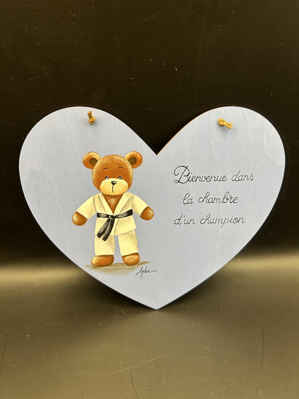 Plaque de porte enfant