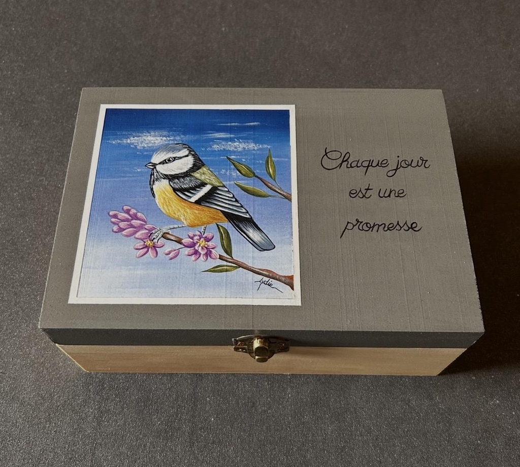 Nouveauté !!!
Boîte à thé 4 compartiments 