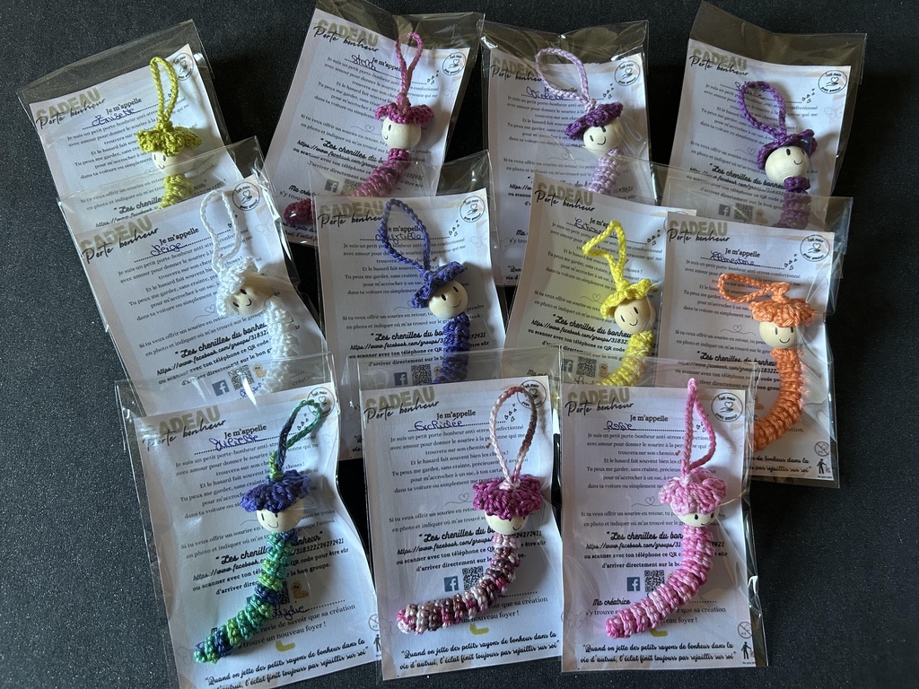 Une chenille du bonheur offerte à partir de 50€ d’achats sur la boutique 