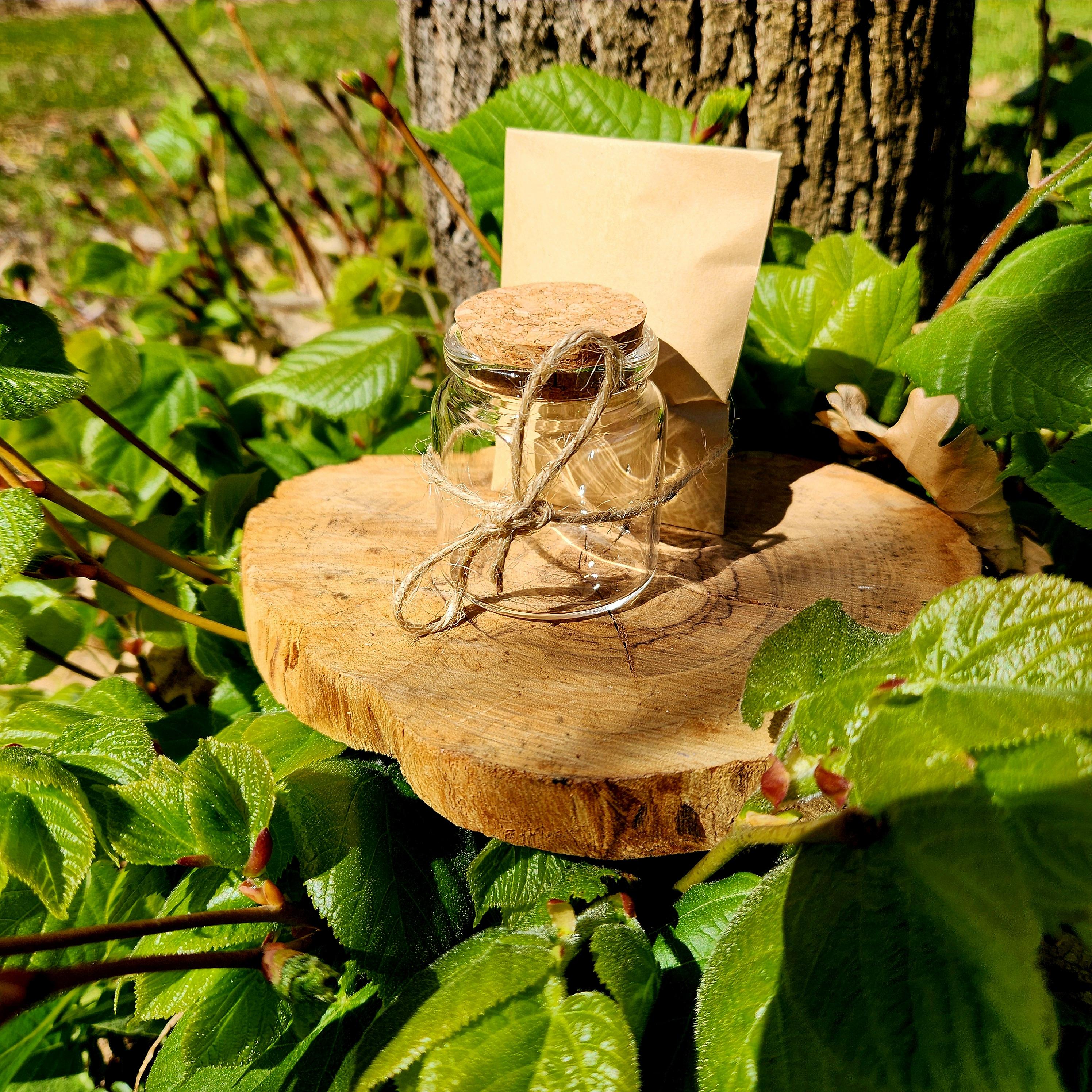 photo kit de préparation pour masque capillaire ortie sauvage et argile verte.