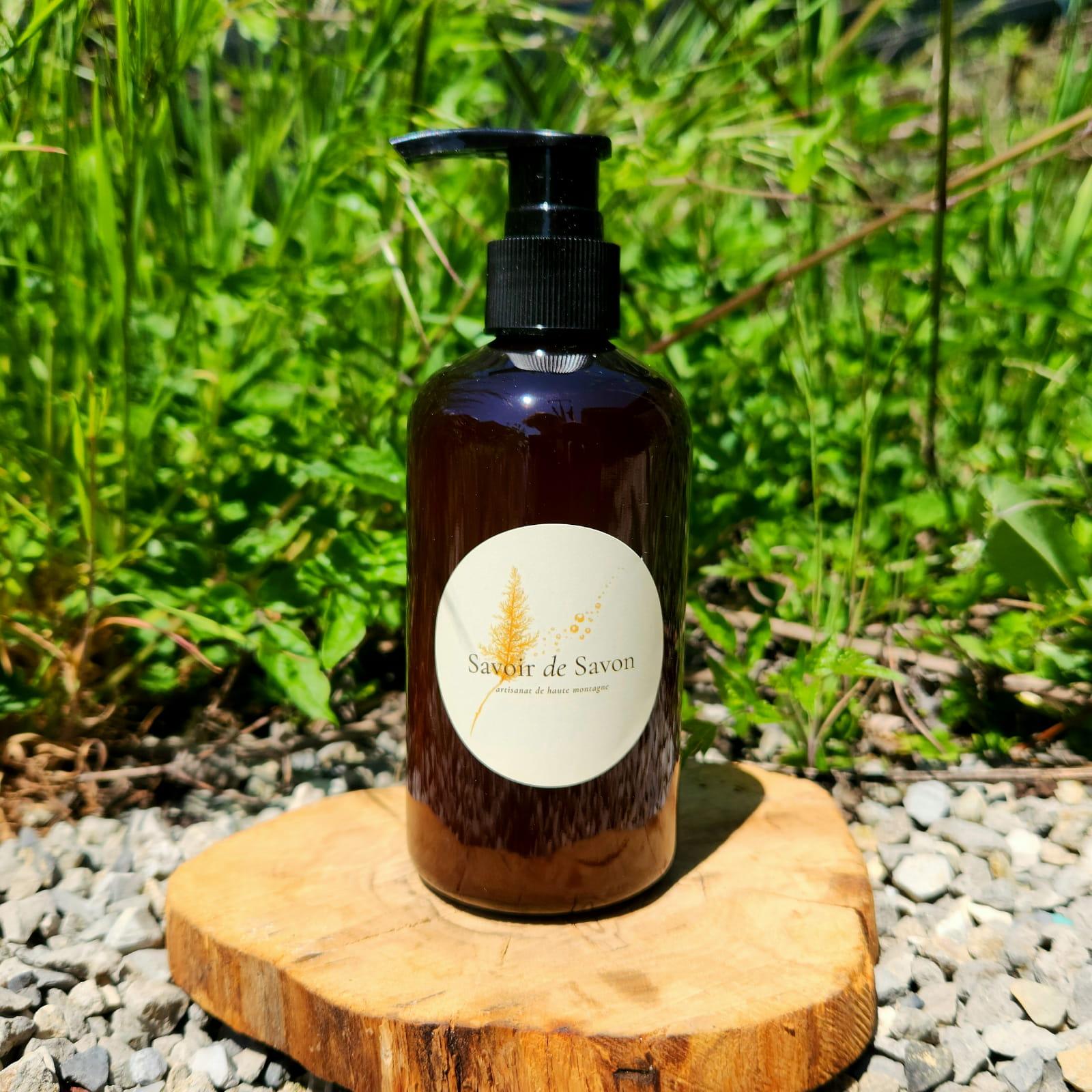 photo le vallier, Gel douche naturel à la résine de mélèze