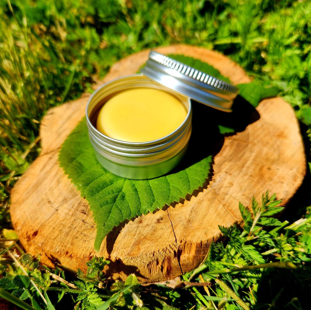 photo de baume a barbe solide naturel "Le Blaireau"