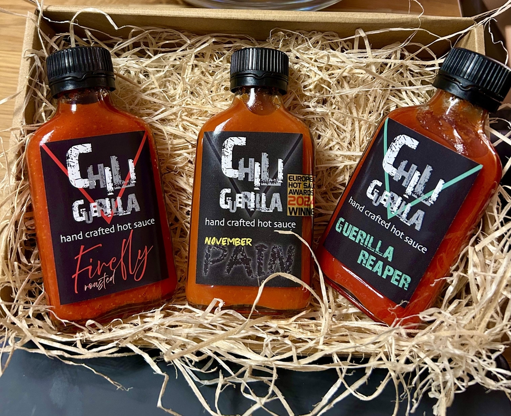 Chiliguerilla Handcrafted Hot Sauce European Hot Sauce Awards National Chilli Awards
