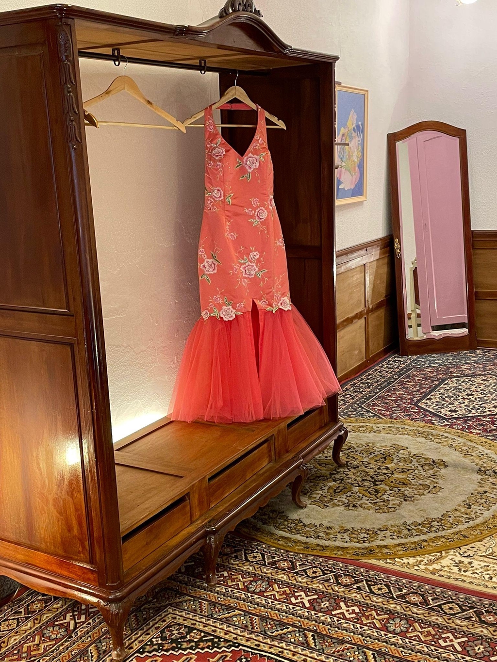 O vestido icónico da loja "Mariella".