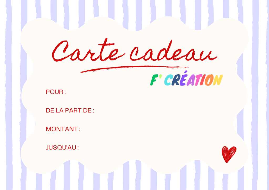 Carte cadeau