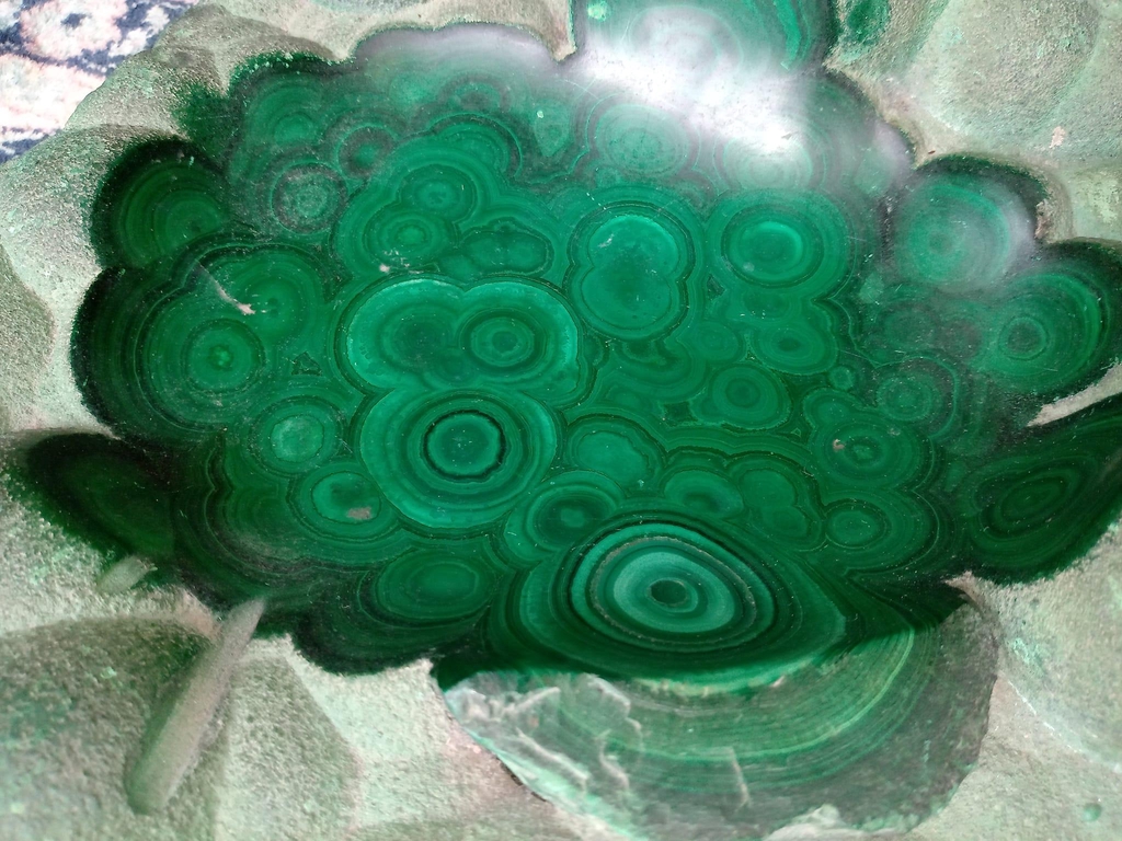 MALACHITE de mon ami géologue