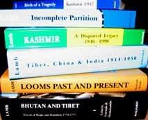 Books written by Venice Lamb about weaving and textiles and Alastair Lamb about Asian History 