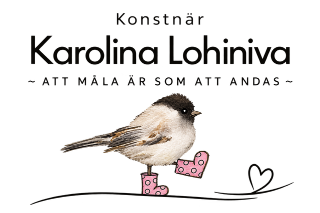 Karolina Lohiniva -Att måla är som att andas-