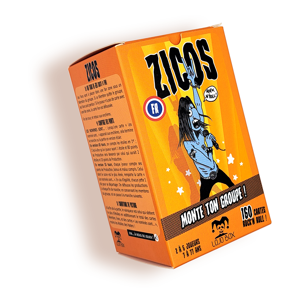 ZICOS packaging