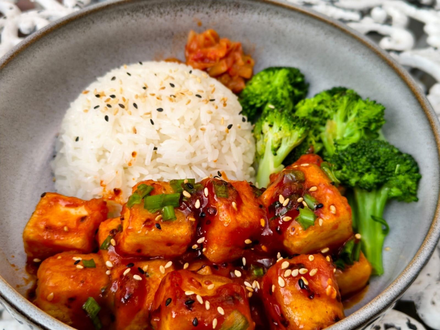 Korean Gochujang Rice Box