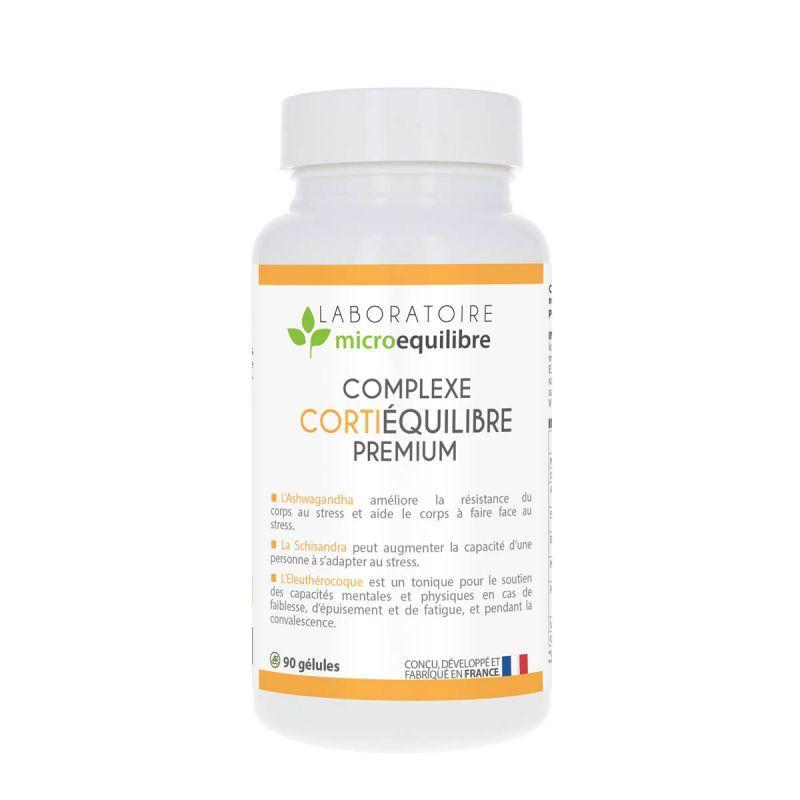 ✨ Le best-seller pour améliorer la résistance du corps au stress. Cortiequilibre est un complément alimentaire traditionnellement indiqué pour améliorer la résistance du corps au stress et aider le corps à faire face au stress pour soutenir les capacités mentales et physiques en cas de faiblesse, d’épuisement, de fatigue et pendant la convalescence.