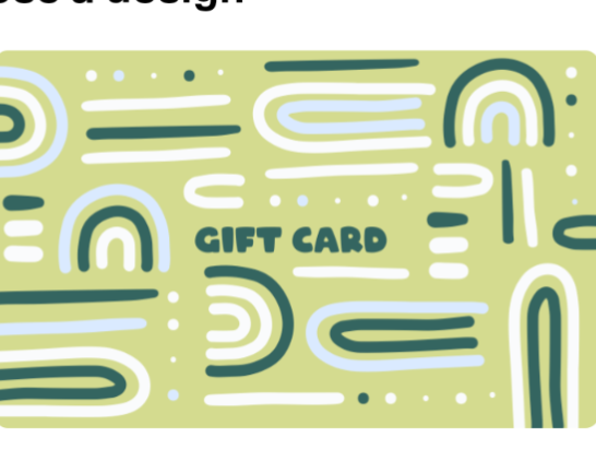 Gift card image for beaker Button Gift cards.