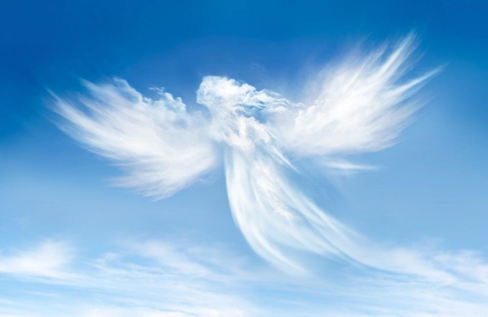 ange dans le ciel