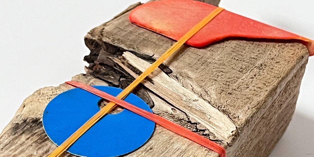 Jane Wood - Sculpture and assemblage - Blue Crossing