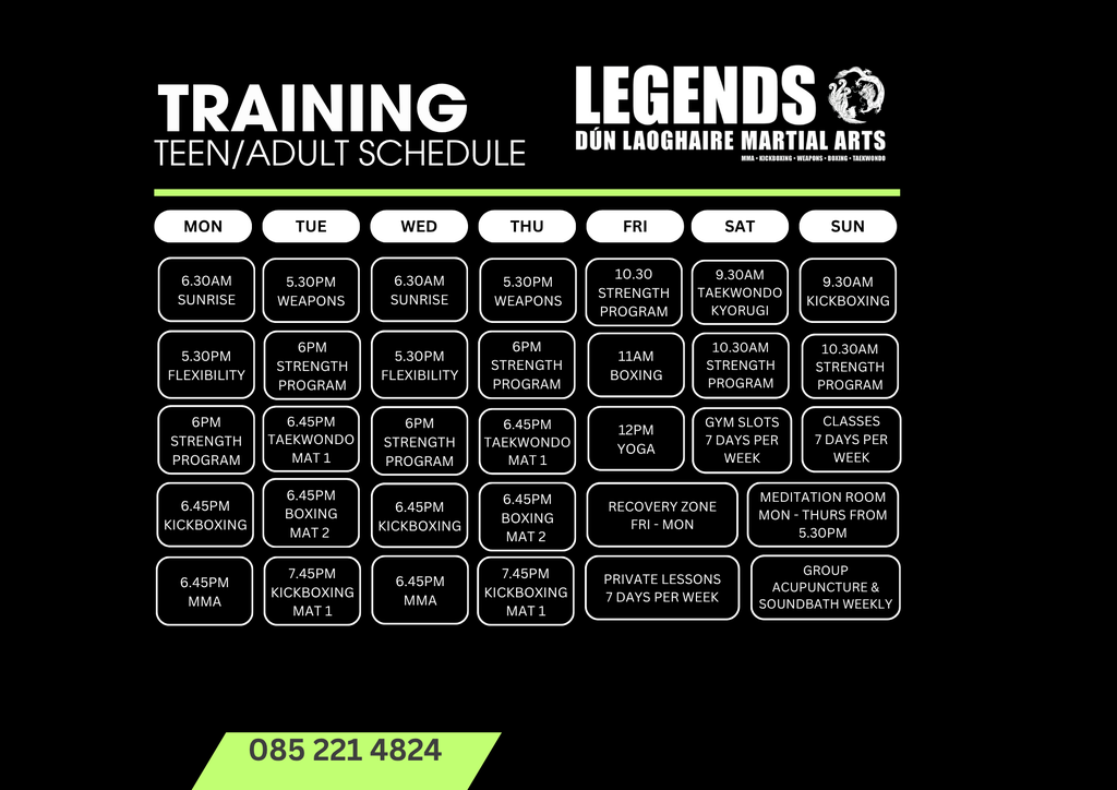 MONTHLY SCHEDULE 