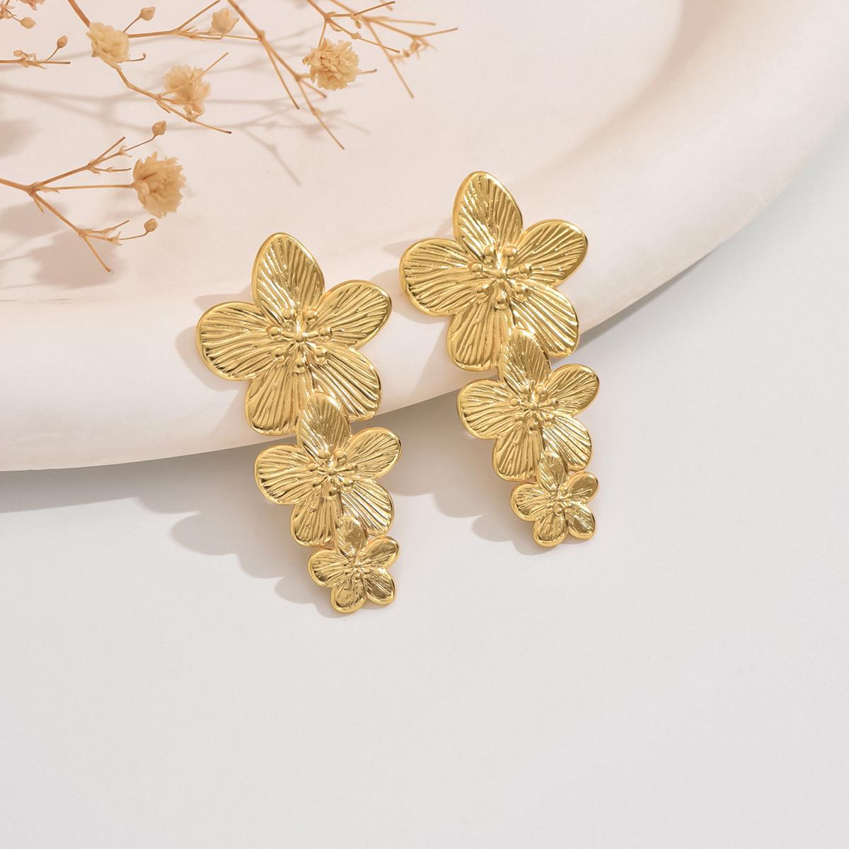 Boucles D'oreilles Acier Inox