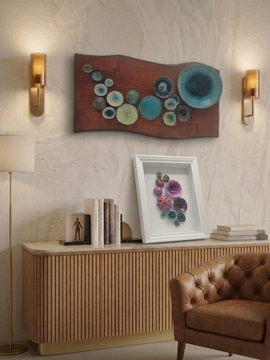 Quadros e murais decorativos em cerâmica feitos à mão em Portugal