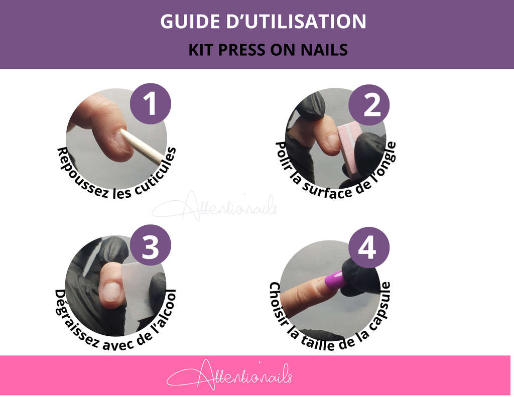 Tuto pour déposer poser ses press on nails , comment poser des faux ongles?