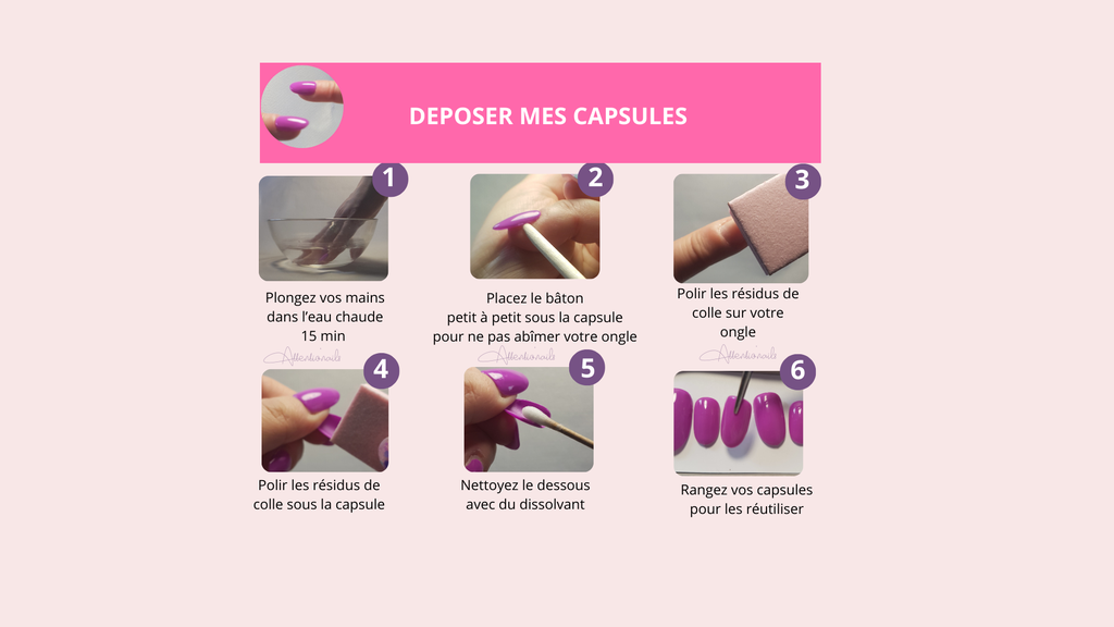 Comment déposer mes faux ongles . Tuto pour déposer ses press on nails.