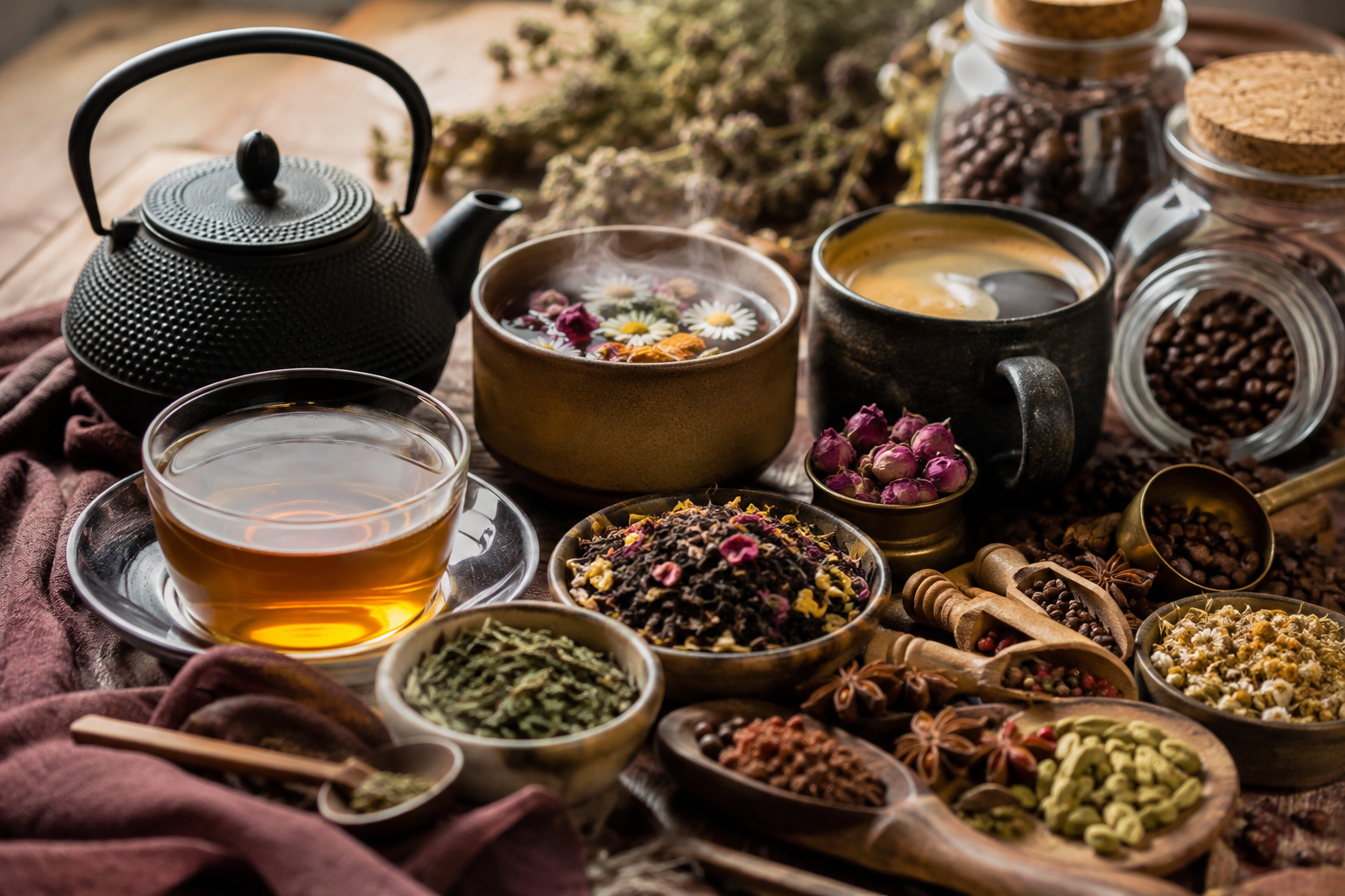 Chez Alma Botanica, nous ne vendons pas seulement du thé, des infusions, du café ou des épices. Nous partageons une vision du goût plus authentique, plus responsable et profondément inspirée par la nature.