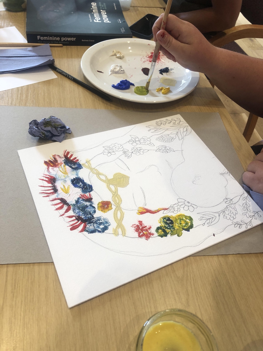 Spring Goddess Painting Workshop