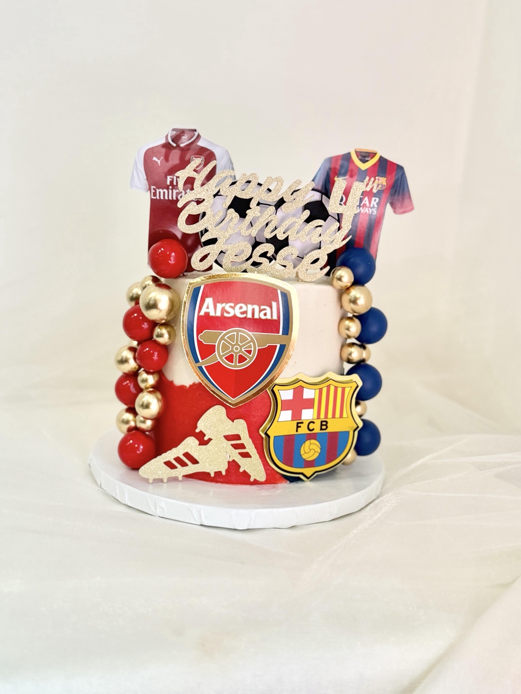 Football birthday cakes cupcakes cookies chigwell Essex 