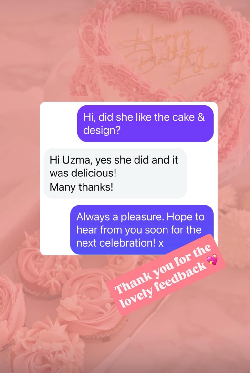 Custom birthday cakes, cupcakes, personalised biscuits, cookies and Dubai chocolates, brownies