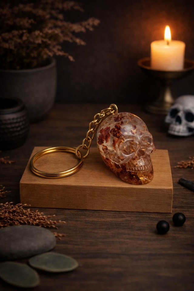 Grand porte clés Dark/Skull
