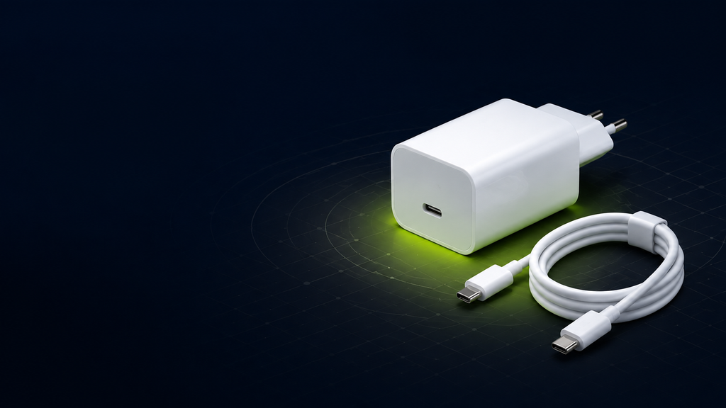 E‑Elec 65W USB‑C-snellader met laadkabel