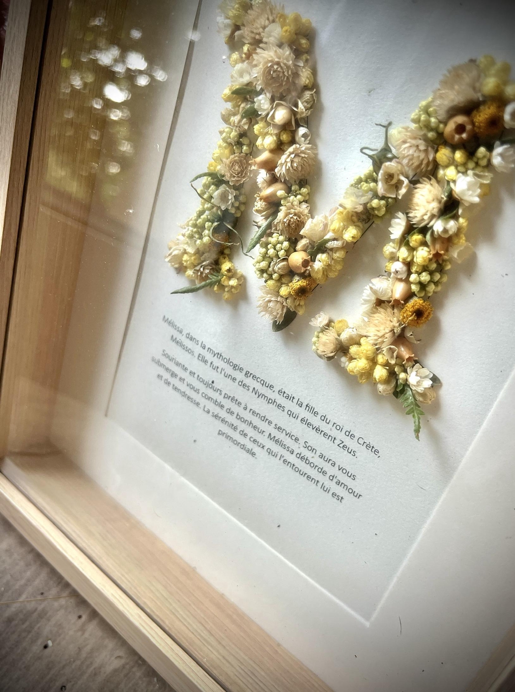 fleurs de l'être - Brins de Mélisse - créations artisanales en fleurs séchées