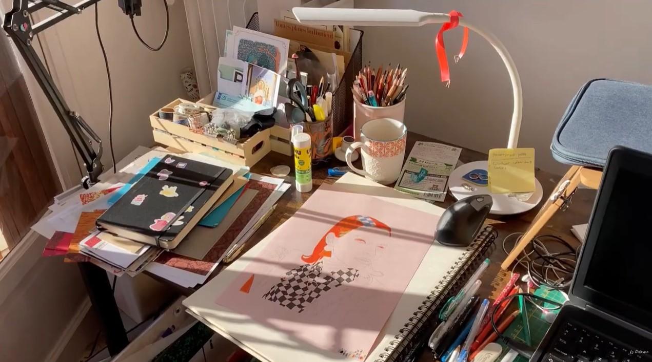 Sketchbook tour & galères créatives : les coulisses de ma future collection Japon