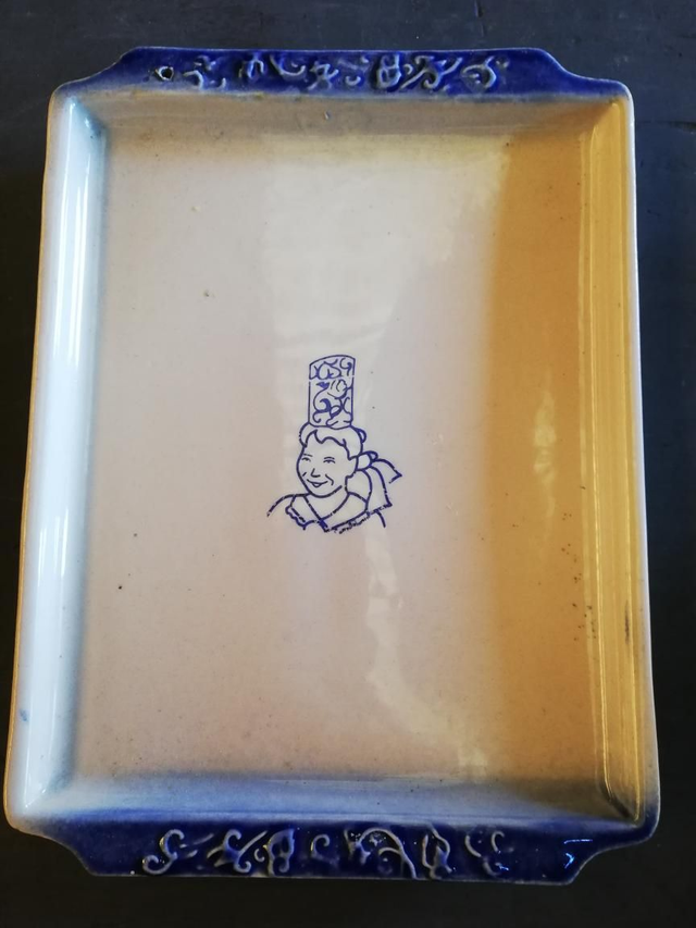 Plat de service BCI Bretagne Céramique Industrie